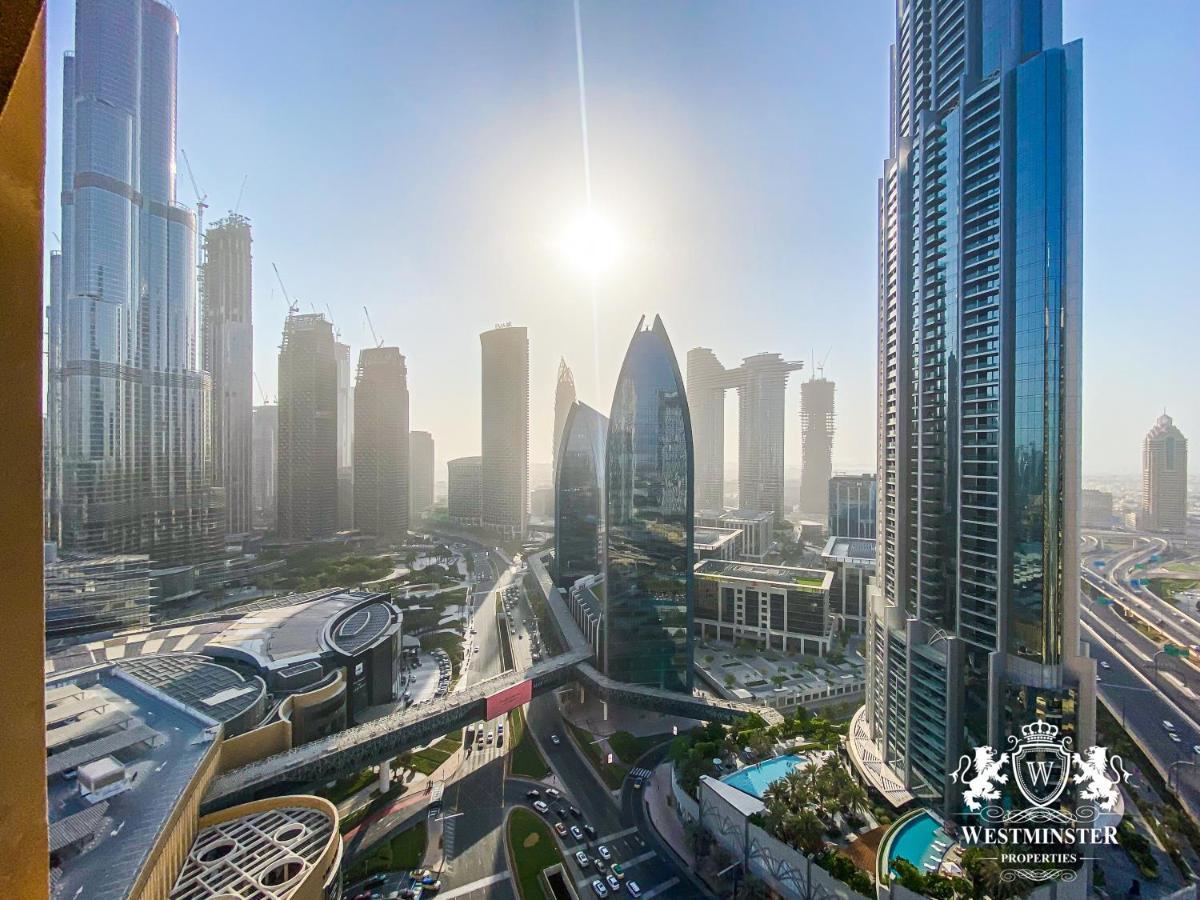 Westminster Dubai Mall Kültér fotó View of the Dubai skyline from the Westin