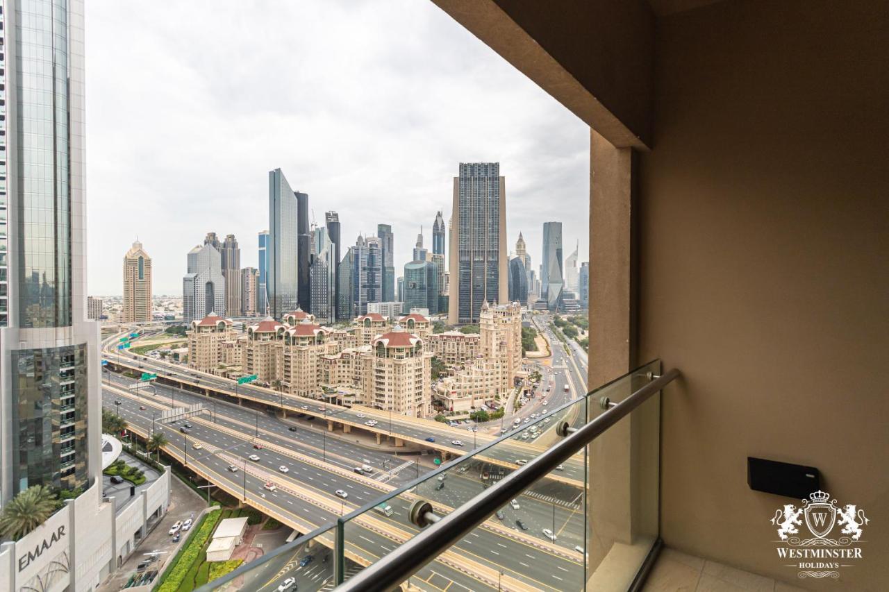 Westminster Dubai Mall Kültér fotó View from the balcony of a typical apartment